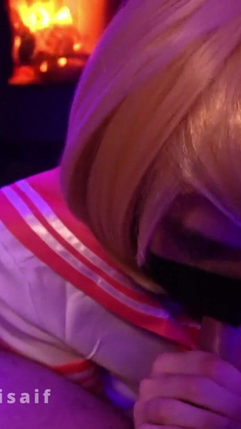Must-share moment from "Cute Astolfo Femboy sucking my dick at the fireplace - NagisaIf"