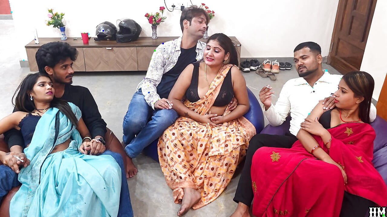 Indian Asian Desi Four Couple Party Foursome Gangbang Ultimate hardcore Sex Fucking Video