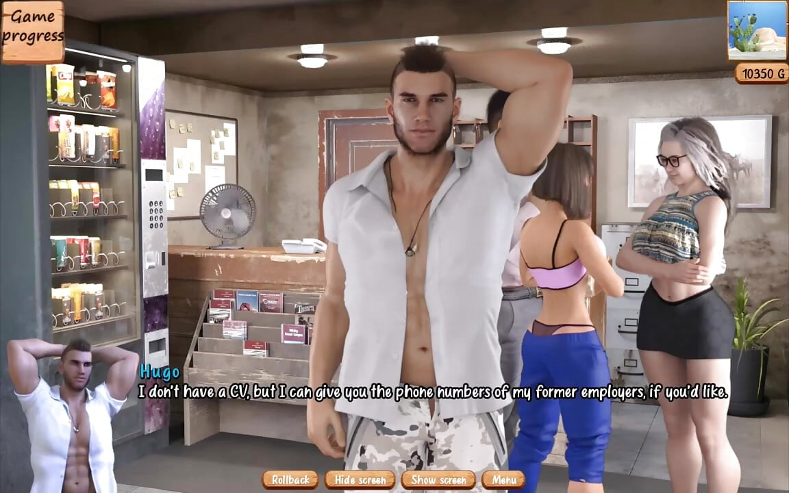 The Motel Gameplay (ntr Route) Hot Wife Fantasizes About Fucking a Stud