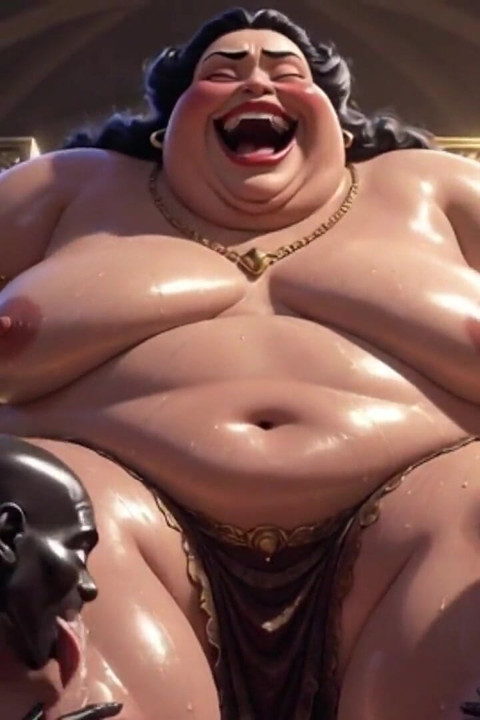 Huge BBW Mistress Foot Worship - Slaves Licking Her Feet to Ecstasy