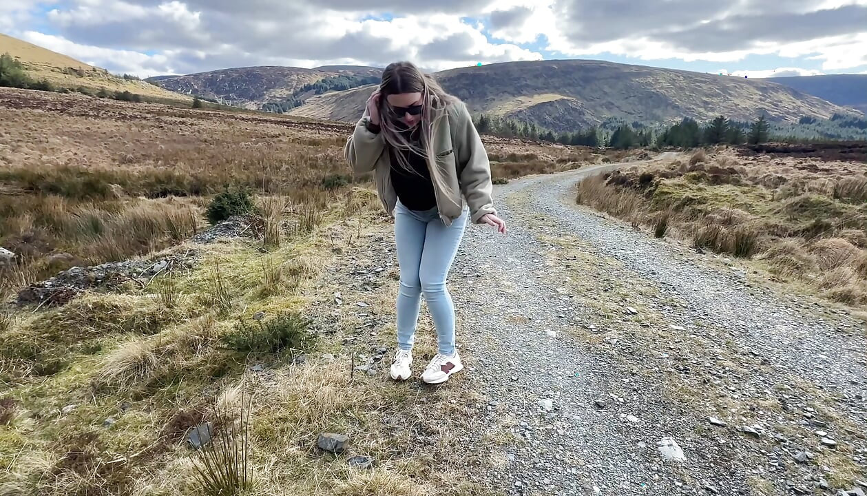 Emergency While Walking on the Public Trail but Had to Wet My Jeans