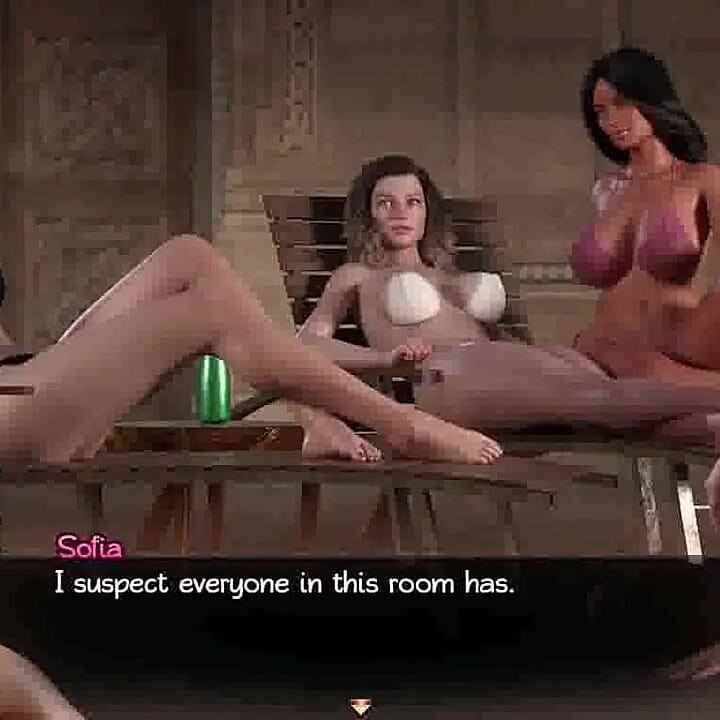 Treasure of Nadia: three horny MILF's and a guy with a huge dick ep 221