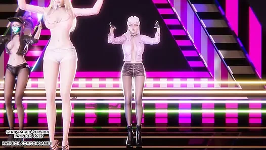 Mmd babymonster - selamanya - tarian bokep hentai legendaris 4k 60fps tanpa sensor