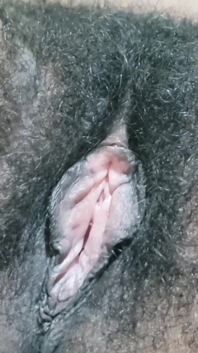Seductive With Hot Pink Hairy Pussy MILF in HD | Clip 1