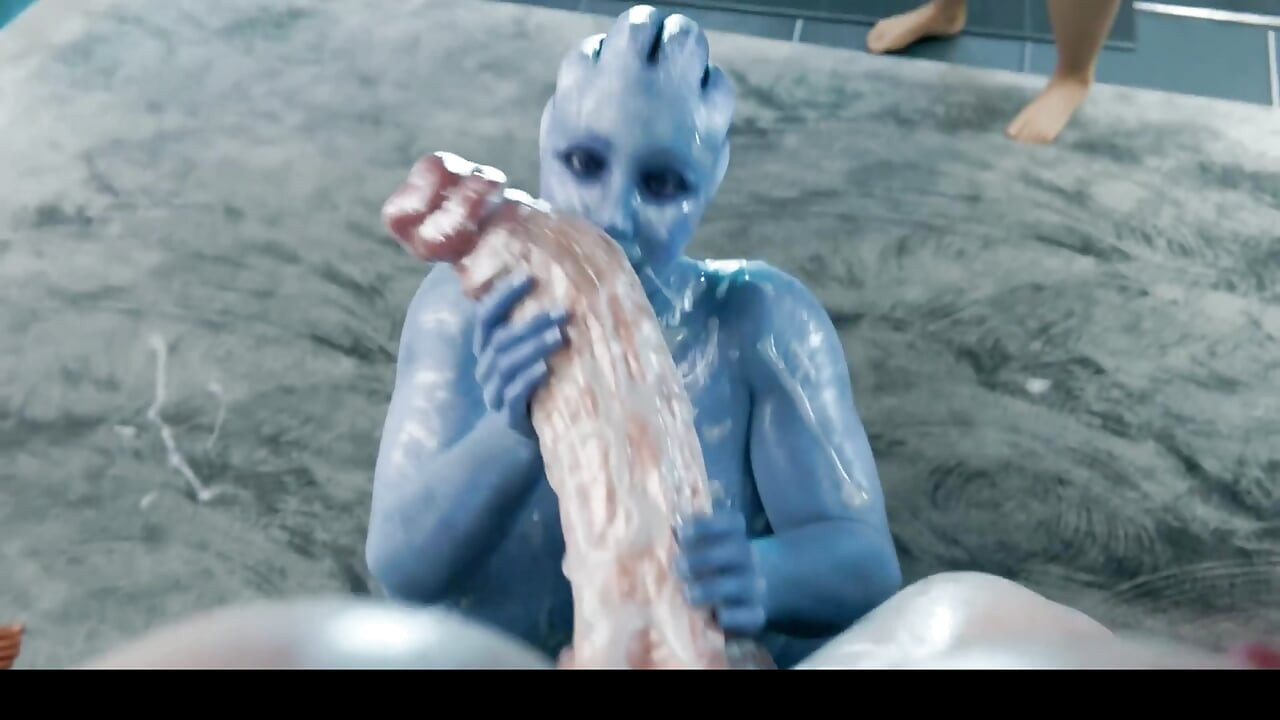Liara t'soni hardcore-gangbang im frauenbad