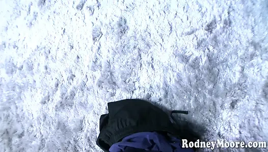 Порно-легенда Lea Lexis, грязный минет с глотанием