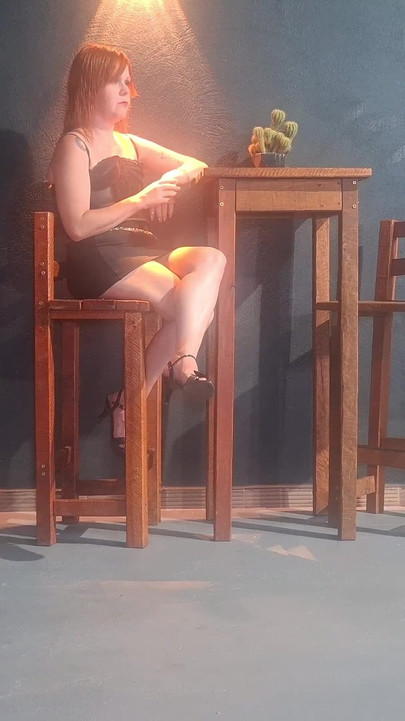 Redhead Gets Excited and Has Sex with Waiter in Restaurant.