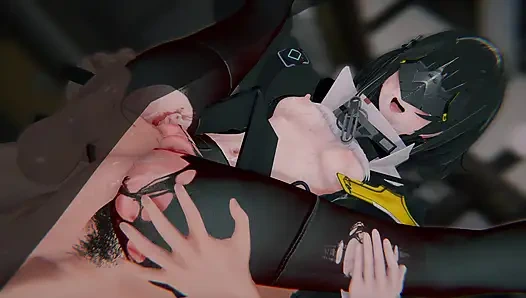 Arknights: Endfield Endmin полная коллекция: на улице, в видео от первого лица, двойное проникновение и анал (4K)