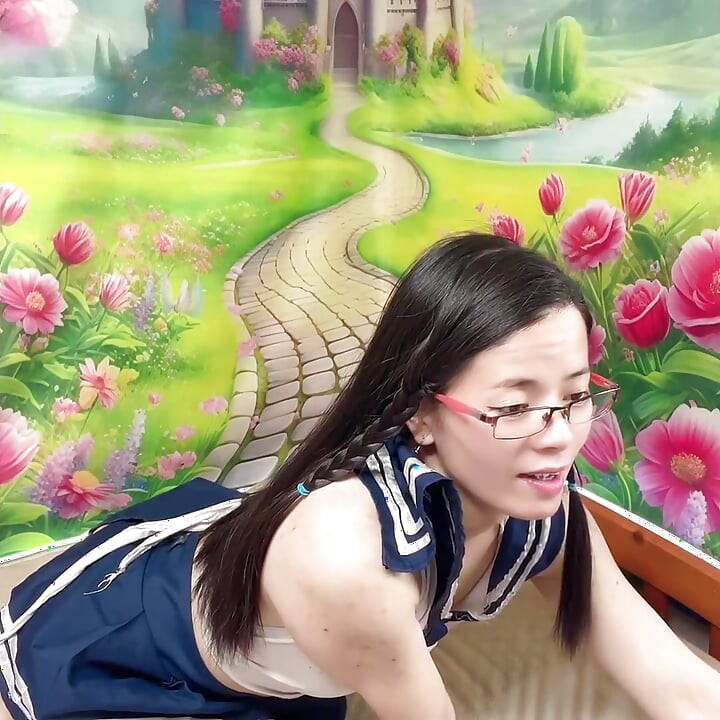 Cute Hana Fuck Ass Wear college Outfit