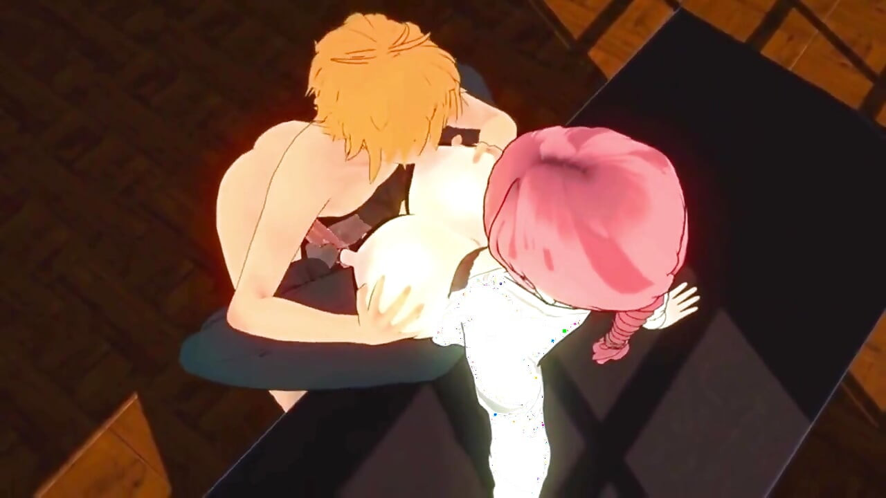Chainsawman - makima office pleasure - animasi hentai 3d
