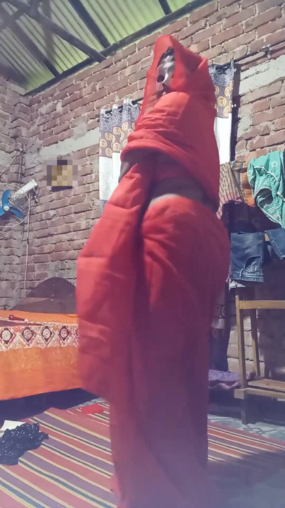 Spectacular moment from "Hot Bhojpuri Strip Dance in Saree Desi Girl Slow Seduction"