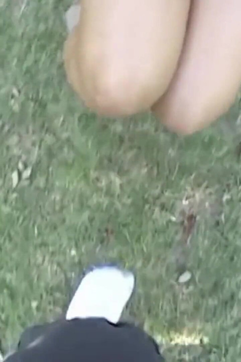 Huge Tits 18 Year Old Gets Bukkake Dogging