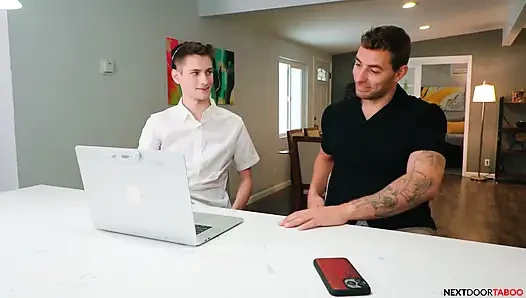 Next Door Taboo - Stepmentor Cock on the Clock