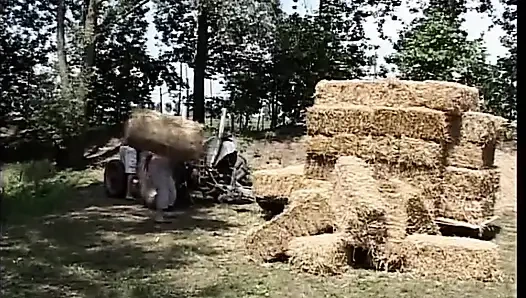 Wild Gangbang Outdoor for a Sexy Blonde