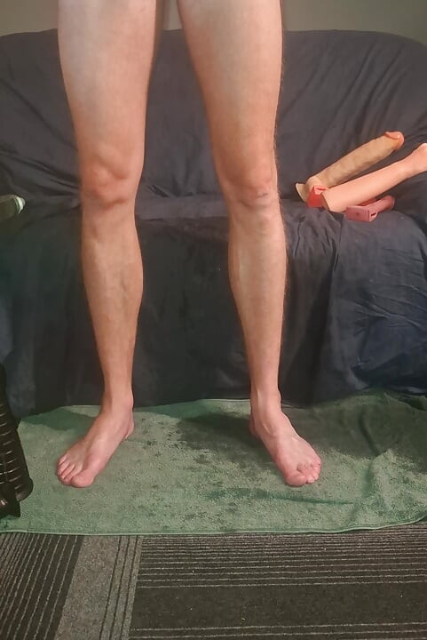 Solo male extreme anal dildo - huge toys