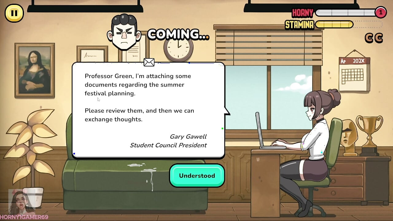 Hot Detention Teacher teaches them a lesson