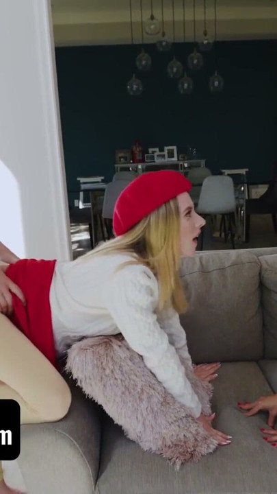 Freeuse Fantasy - Sexy French Tutor Gets Intimate With Her Student And A Pervy Dude | Clip 1