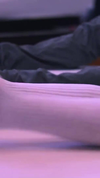 Thrilling moment from "Hot neighbor seduces single neighbor in his room"