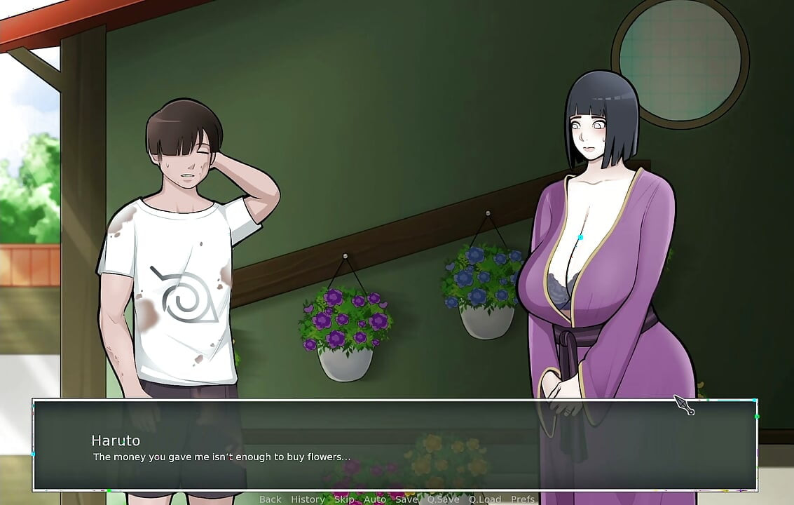 Hinata peituda lavando minhas costas - Milfs de Konoha parte 5