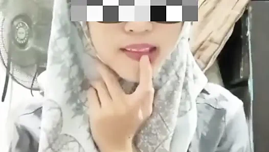 Indonesian hijab porn with big breasts
