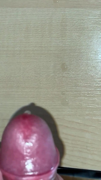 Epic moment from "small foreskin cock gets jerked and squirts twice"