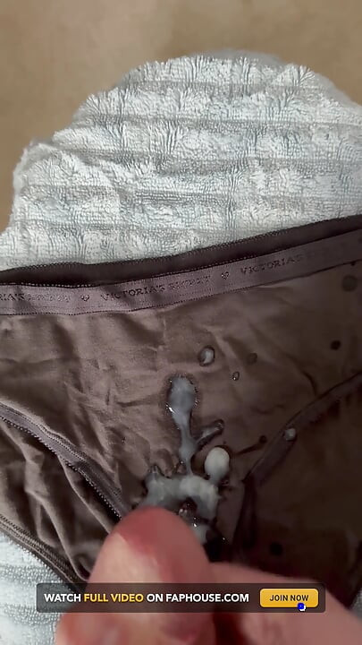 Cum on Wife’s Panties 20