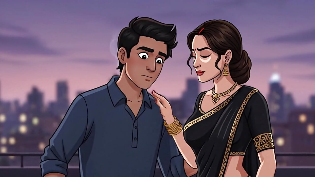 terrace par jake khub maze kiye (Hindi)