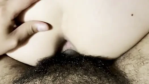 Beautiful bubble butt riding my hard cock in the middle of the night