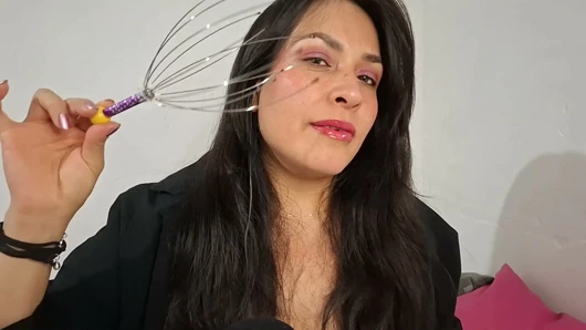 ASMR Cranial Massage to FEEL TICKLES