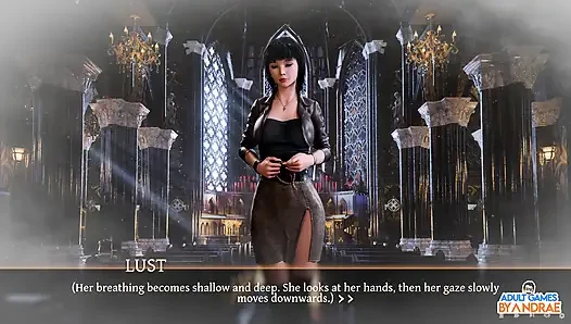 Sisters in Sin Gameplay Part 19 - Helga Caught Fingering in Front of the Altar