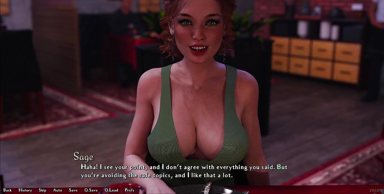 Being a Dik - Busty Redhead Girlfriend Sucks My Big White Cock in the Cinema