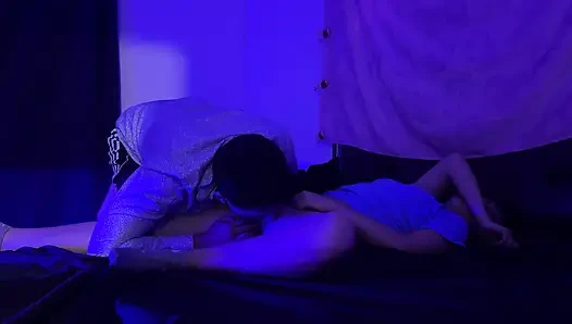 She Didnt Lock the Door Stepdaughter Gets Naughty