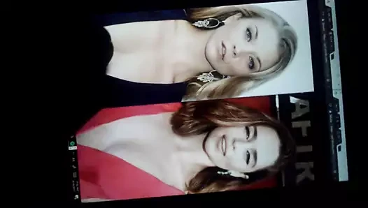 Emilia Clarke ve Natalie Dormer boşalıyor