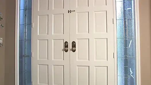 Seks di dapur dari belakang