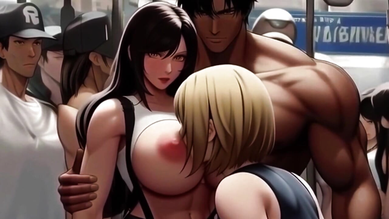 Tifa's Incredible Tits Get Noticed On The Midgar Train