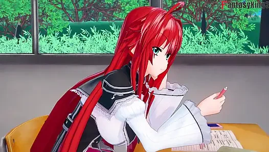 Rias gremory mengundangku untuk berhubungan seks pulang kelas - dxd ntr madness
