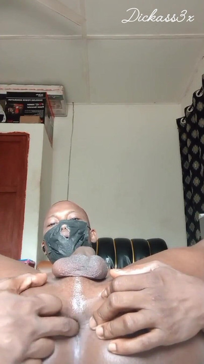 Key moment from "Big BBC masturbating under alone"