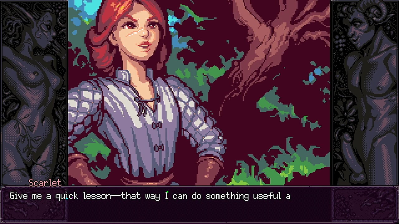 Aurelia game 100% desbloqueado galeria part1 - Ivy e Scarlet - história principal