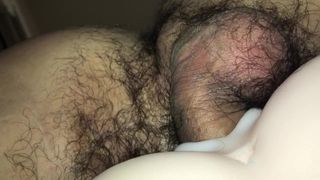 cumshot pulsately in toy pussy