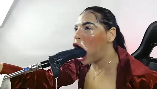 Sert gırtlağına kadar alma