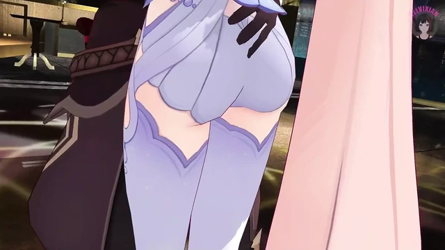 Genshin Impact - Kokomi - Sexy Thigh Sex