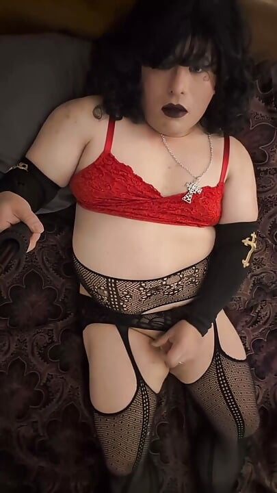 Sexy priester-masturbation