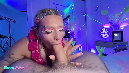 Rave Vixen Chanel Luxx Gets Her Pussy Wrecked By The Hung DJ!