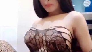 Transsexual sexy tgirl amador sexo pênis