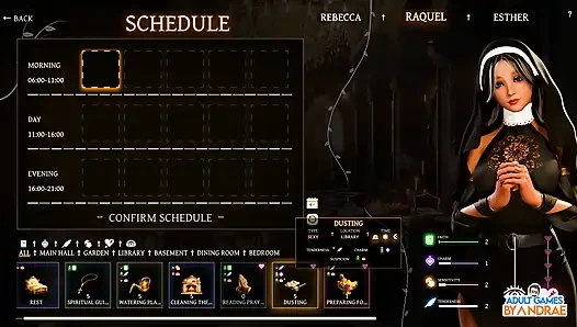 Sisters in Sin Gameplay Part 4 – The Basement Mystery and Raquel’s Temptation