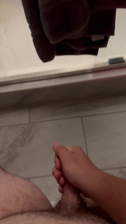 End of my JO session, cumming feeling good.