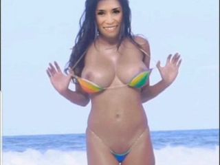 Noche de bodas puta mujer fingida en titty tease video