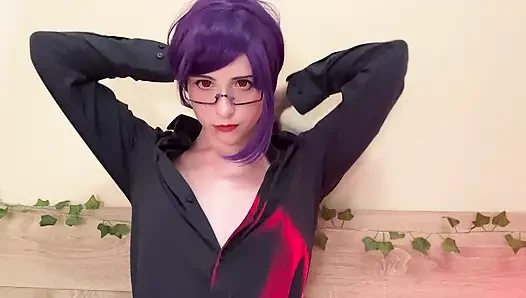 Rize Kamishiro Pixie Wax Sin - Elegant Ghoul Tease to Messy Finish