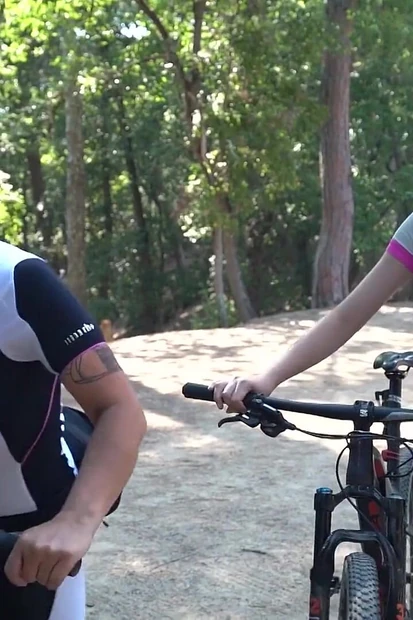 These Old and Young Lesbians Get Wet and Wild During a Bike Ride