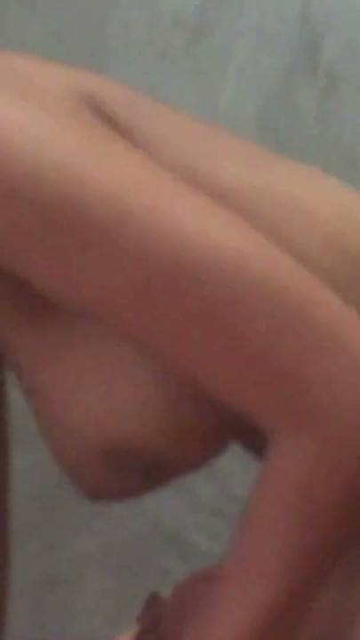 He squeezes my boobs while I ride his raw cock | Clip 1